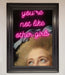 Youre Not Like Other Girls Framed Wall Art - Hi Society